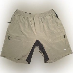 Little Donkey Andy Mens Padded Biking Cargo Shorts Sage Green Size 2XL NWT